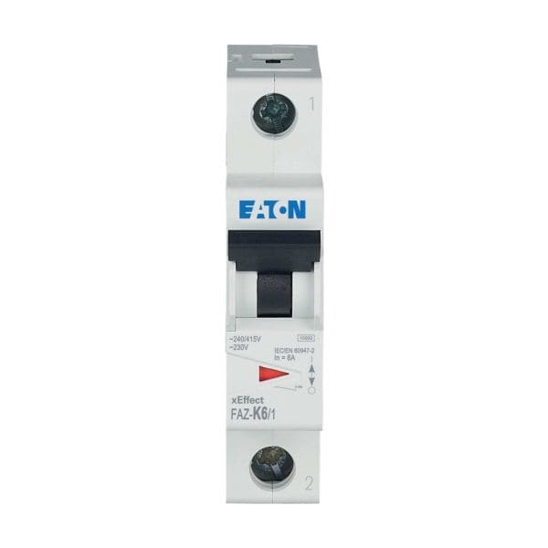 EATON - Leitungsschutzschalter, 6 A, 1p, Charakteristik: K