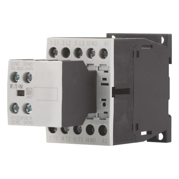 EATON - Leistungsschütz, 380 V 400 V 5,5 kW, 2 S, 1 Ö, 230 V 50/60 Hz, Wechselstrombetätigung, Schraubklemmen