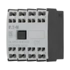EATON - Hilfsschalterbaustein, 4-polig, Ith= 16 A, 1 S, 1 SF, 1 Ö, 1 ÖS, Frontbefestigung, Federzugklemmen, DILMC40 - DILMC150