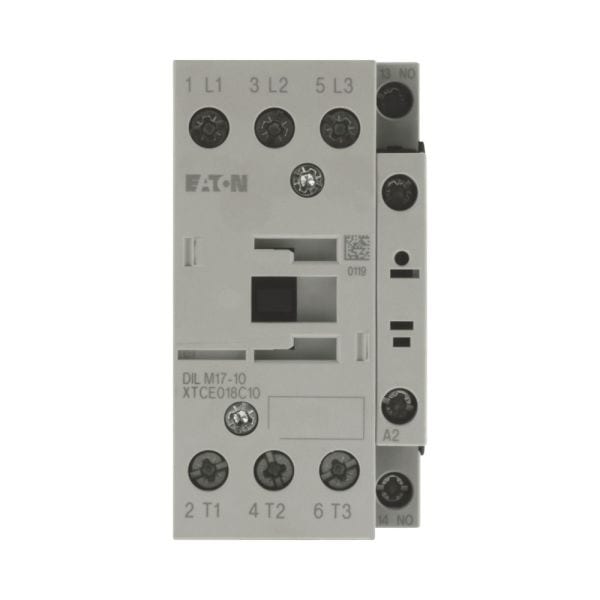 EATON - Leistungsschütz, 3-polig, 380 V 400 V 7,5 kW, 1 S, 190 V 50 Hz, 220 V 60 Hz, Wechselstrombetätigung, Schraubklemmen