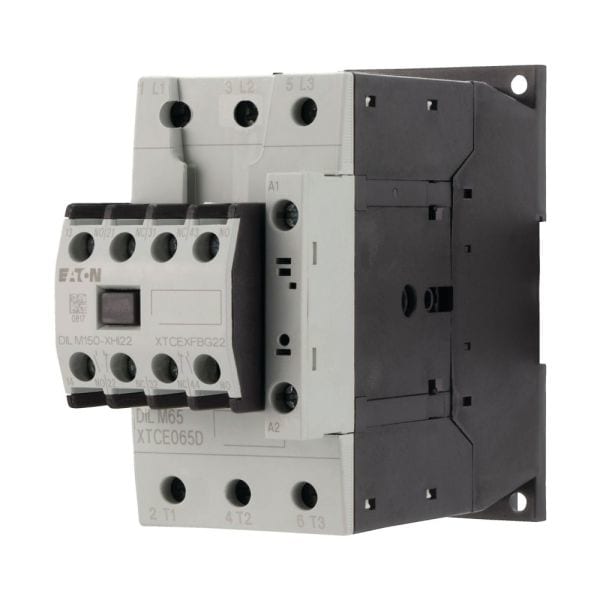 EATON - Leistungsschütz, 380 V 400 V 30 kW, 2 S, 2 Ö, RDC 24: 24 - 27 V DC, Gleichstrombetätigung, Schraubklemmen