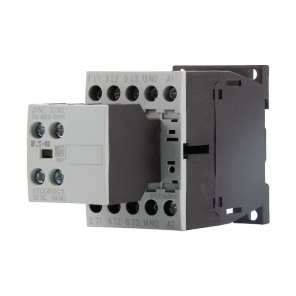 EATON - Leistungsschütz, 380 V 400 V 4 kW, 2 S, 1 Ö, 24 V DC, Gleichstrombetätigung, Schraubklemmen