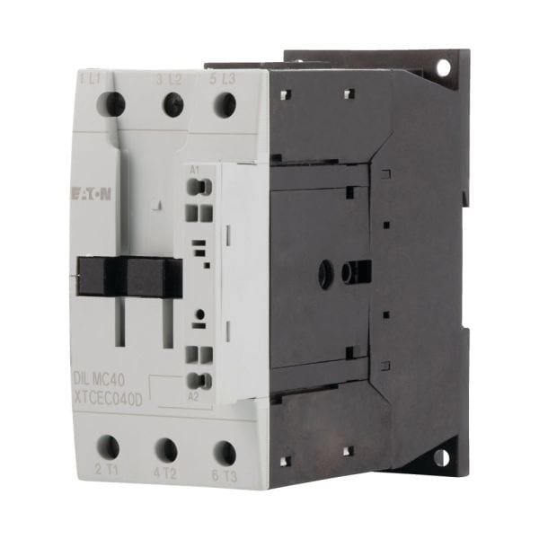EATON - Leistungsschütz, 3-polig, 380 V 400 V 18,5 kW, 230 V 50/60 Hz, Wechselstrombetätigung, Federzugklemmen