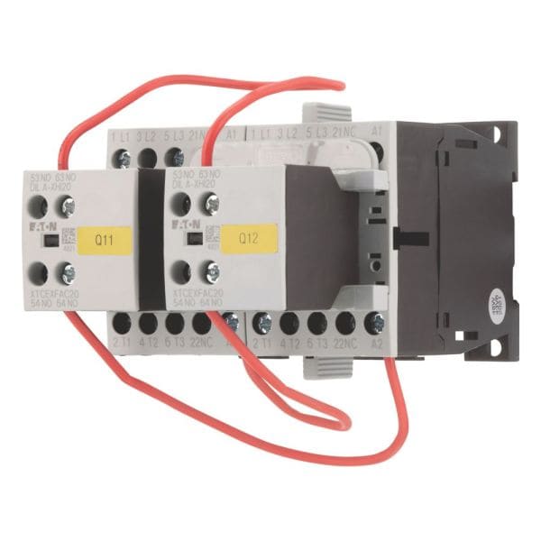 EATON - Wendeschützkombination, 380 V 400 V: 3 kW, 230 V 50 Hz, 240 V 60 Hz, Wechselstrombetätigung