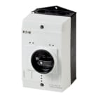 EATON - Isolierstoffgehäuse CI-K2, H x B x T = 160 x 100 x 130 mm, für PKZ0, + Drehgriff, schwarz/grau