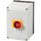 EATON - Isolierstoffgehäuse CI-K4, H x B x T = 240 x 160 x 197 mm, für PKZ4, + Drehgriff, rot/gelb