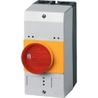 EATON - Isolierstoffgehäuse, CI-PKZ0, H x B x T = 158 x 80 x 126 mm, IP55, Drehgriff rot/gelb