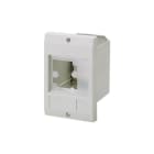 EATON - Isolierstoffgehäuse, E-PKZ0, H x B x T = 129 x 85 x 96 mm, Einbau, Ausschnitt mit Kappenmass, IP41