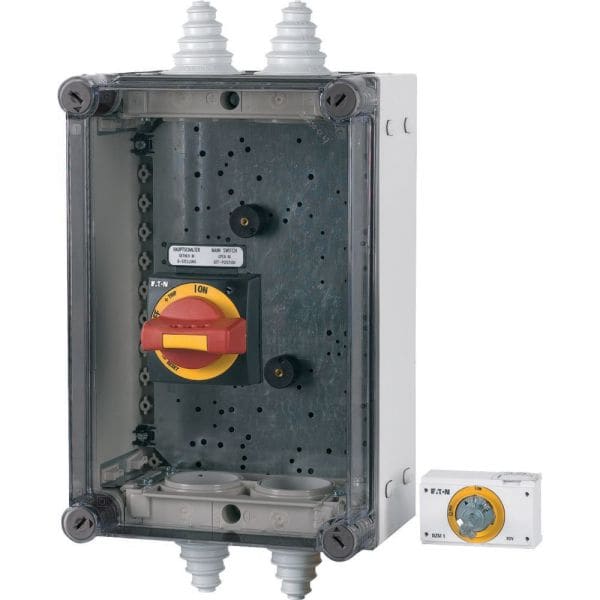 EATON - Isolierstoffgehäuse, Kastengröße HxBxT=375x250x175mm, für NZM Größe 1