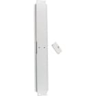 EATON - Vertikale Seitenfrontplattenleiste, Anreihelement H=1560mm, weiß