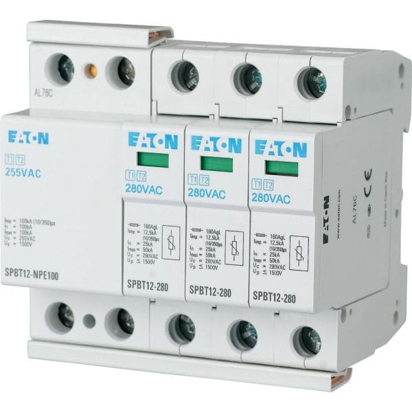 EATON - Blitzstrom-Überspannungsableiter-Set, TN-S/TT-Set, 3+1p