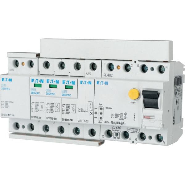 EATON - Blitzstrom-Überspannungsableiter-Set, TN-S/TT-Set, 3+1p