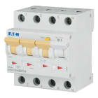 EATON - FI/LS-Kombinationsschalter, 13 A, 100 mA, B-LS-Char, 3N-polig, FI-Char: A