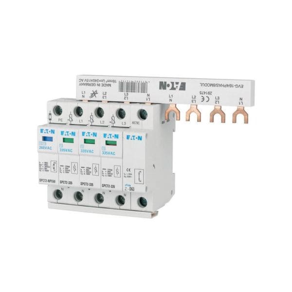 EATON - Überspannungsableiter steckbar, 3p+N/BB, 335VAC, 20kA