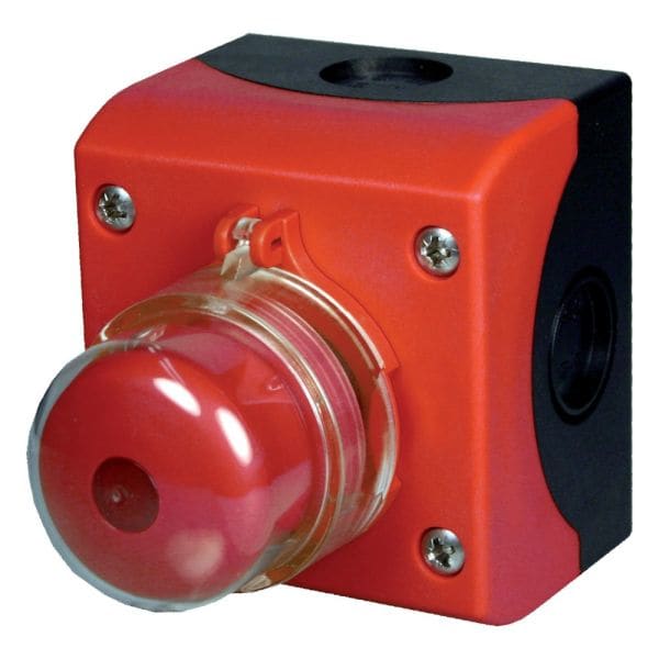 EATON - Feuerwehrschalter, PV, 1 Schließer + 1 Öffner, FW-Schalter, rot, IP65
