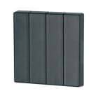 EATON - Wippe, 4-fach, anthrazit