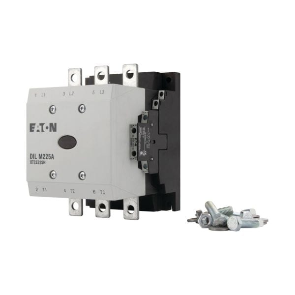 EATON - Leistungsschütz, 380 V 400 V 110 kW, 2 S, 2 Ö, RAC 120: 100 - 120 V 50/60 Hz, Wechselstrombetätigung, Schraubanschluss