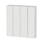 EATON - Wippe 4-fach, weiss glänzend