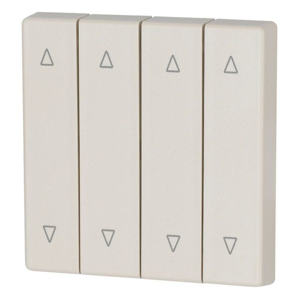 EATON - Wippe 4-fach, creme glänzend, Jalo