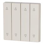 EATON - Wippe 4-fach, creme glänzend, Jalo
