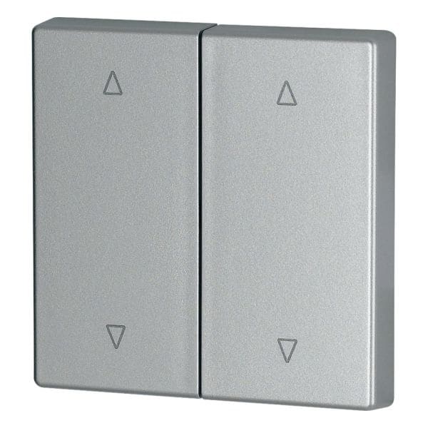EATON - Wippe 2-fach, silber glänzend, Jalo