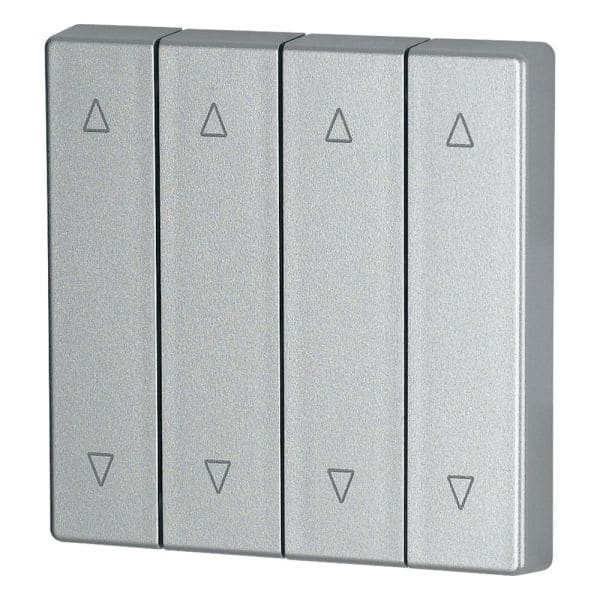 EATON - Wippe 4-fach, silber glänzend, Jalo