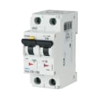 EATON - RCD/LS-Kombischalter, 10 A, 300 mA, Leitungsschutzsch. Typ-B-Auslöseverhalten, 2p, Fehlerstromleistungsschutzsch., Auslöseverhalten: A