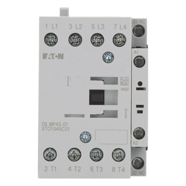 EATON - Leistungsschütz, 4-polig, 45 A, 1 Ö, 230 V 50 Hz, 240 V 60 Hz, Wechselstrombetätigung
