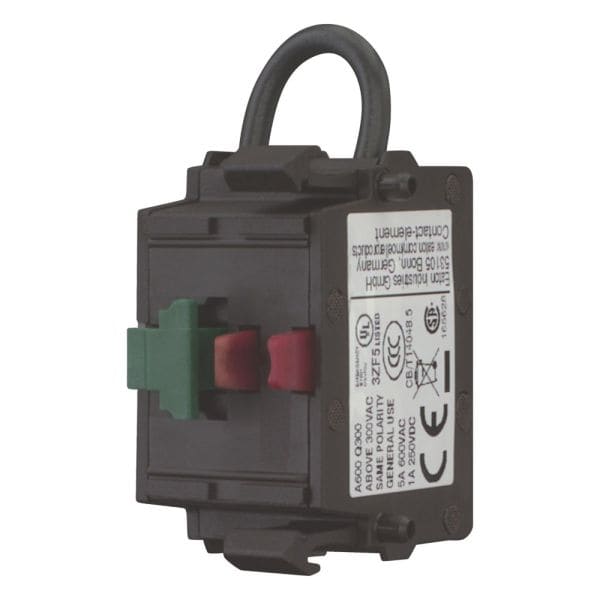 EATON - Selbstüberwachende Kontaktelemente, Schraubklemmen, Frontbefestigung, 1 S, 1 Ö, 24 V 3 A