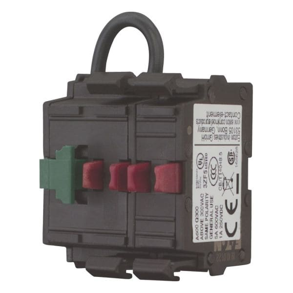 EATON - Selbstüberwachende Kontaktelemente, Schraubklemmen, Frontbefestigung, 1 S, 2 Ö, 24 V 3 A