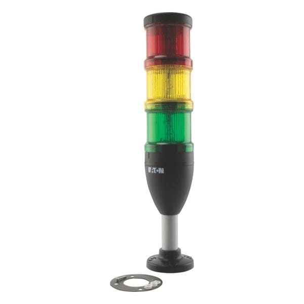 EATON - Komplettgerät, rot-gelb-grün, LED, 24 V, inklusive Basis 100 mm