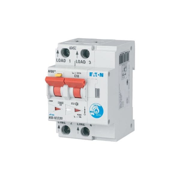 EATON - Brandschutzschalter, 2-polig, B10A, 30 mA, Typ A