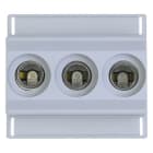 EATON - Sicherungsunterteil, Niederspannung, 16 A, AC 400 V, D01, 3P, IEC, DIN-Schienenmontage, geeignet für Anschlussleitungen 1,5 - 4 mm2