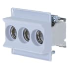 EATON - Sicherungsunterteil, Niederspannung, 63 A, AC 400 V, D02, 3P, IEC, DIN-Schienenmontage, geeignet für Anschlussleitungen 2,5 - 25 mm2