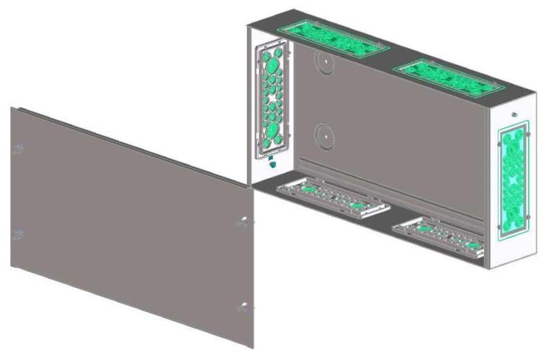 EATON - Rangierverteiler 600x300x120
