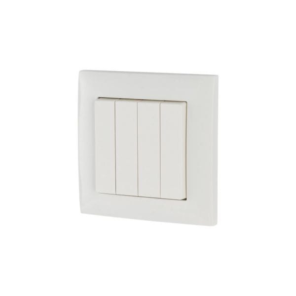 EATON - Positionstaster, 4-fach, komplett, 55mm, weiss glänzend, RAL9010