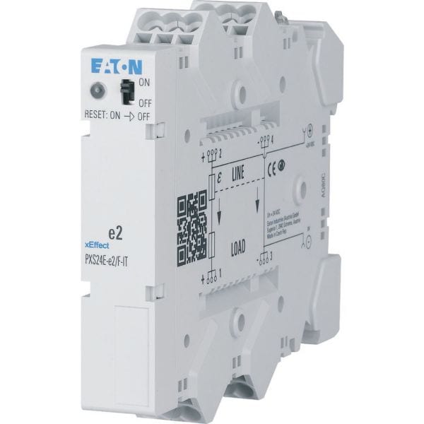EATON - Elektronische Absicherung für 24V DC, fix 6A mit Eingangsklemmen