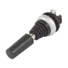 EATON - Joystick, mit einem Schaltpunkt je Betätigungsrichtung, mit Metallachse, 4 Stellungen, Frontring Titan, rastend, in jeder Position