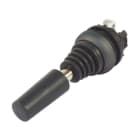 EATON - Joystick, mit einem Schaltpunkt je Betätigungsrichtung, mit Metallachse, 4 Stellungen, Frontring Schwarz, rastend, in jeder Position