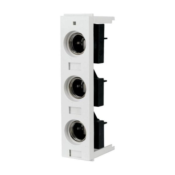 EATON - Reiter-Sicherungssockel, 3p, 25A, 500V, DII/E27, 45mm