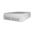 EATON - Oberputz Stahlblechtür RMQ-geeignet, für 24TE pro Reihe, 4 Reihen, weiß