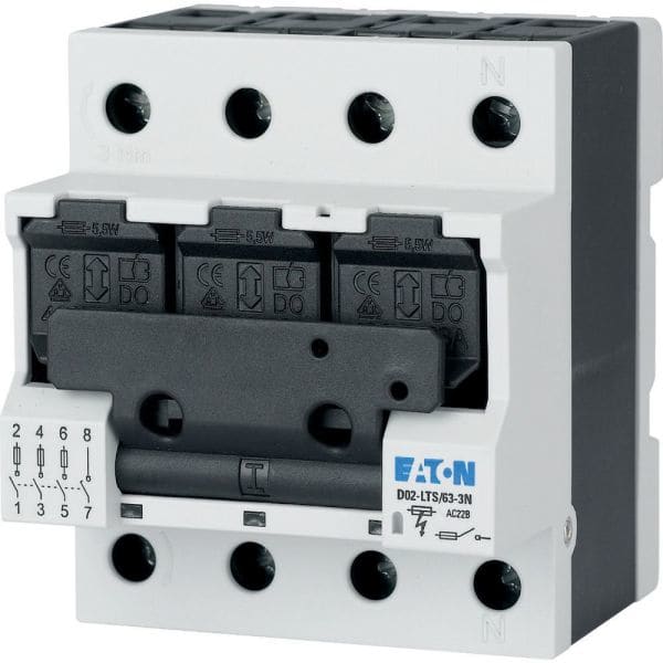 EATON - Lasttrennschalter, 63A, 3p+N, D02