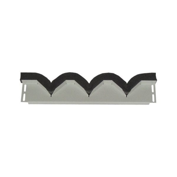 EATON - Boden-/Dachabdeckstreifen 105mm lang, 75mm blind + 30mm Schaumdichtung mit Zacken, IP20, für Feldbreite 1000mm