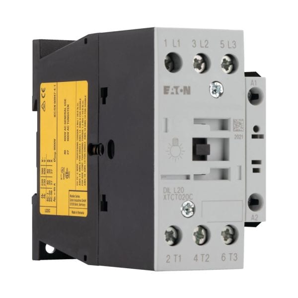 EATON - Lampenlastschütz, 400 V 50 Hz, 440 V 60 Hz, 220 V 230 V: 20 A, Schütz für Beleuchtungsanlagen