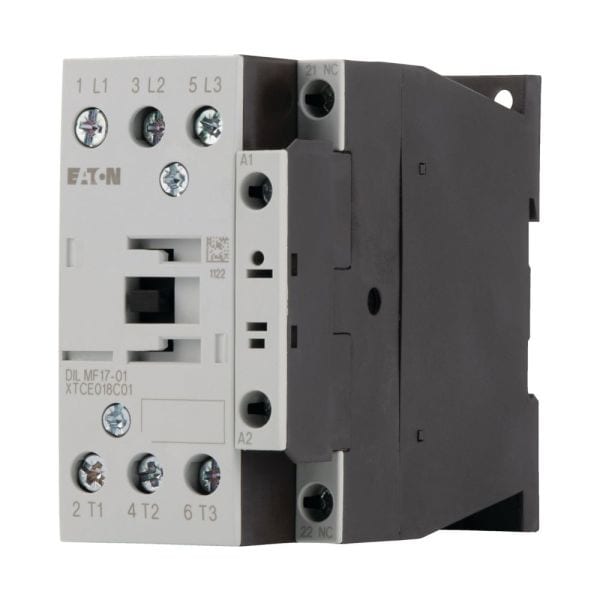 EATON - Leistungsschütz für Halbleiterindustrie nach SEMI F47, 380 V 400 V: 18 A, 1 Ö, RAC 48: 42 - 48 V 50/60 Hz, Schraubklemmen