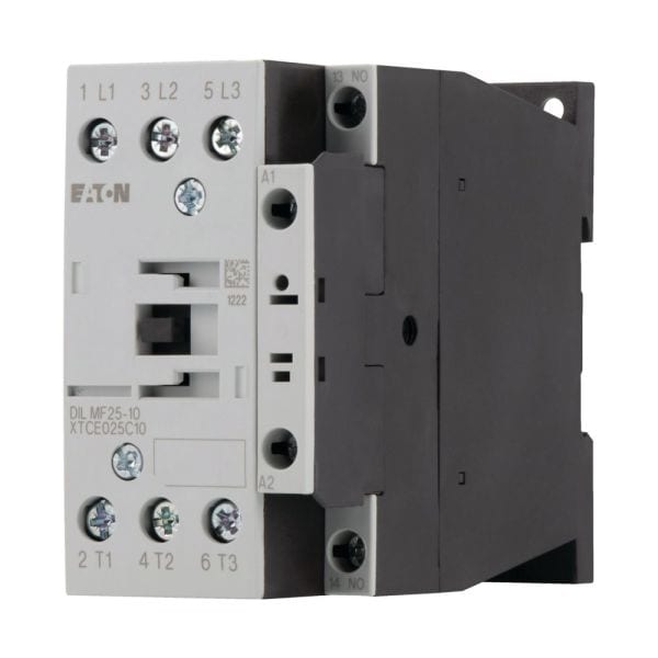 EATON - Leistungsschütz für Halbleiterindustrie nach SEMI F47, 380 V 400 V: 25 A, 1 S, RAC 120: 100 - 120 V 50/60 Hz, Schraubklemmen