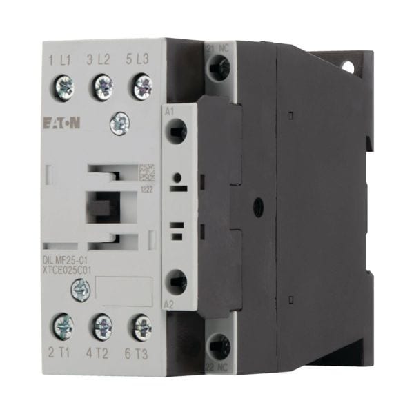 EATON - Leistungsschütz für Halbleiterindustrie nach SEMI F47, 380 V 400 V: 25 A, 1 Ö, RAC 120: 100 - 120 V 50/60 Hz, Schraubklemmen