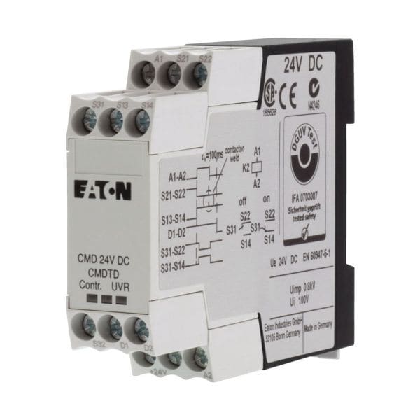 EATON - Schützüberwachungsrelais, 24 V, DC-betätigt