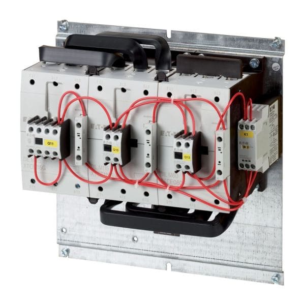 EATON - Stern-Dreieck-Schützkombination, 380 V 400 V: 75 kW, 110 V 50 Hz, 120 V 60 Hz, Wechselstrombetätigung