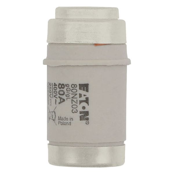 EATON - Sicherungseinsatz, Niederspannung, 80 A, AC 400 V, 50 kA, D03, gL/gG, IEC, träge
